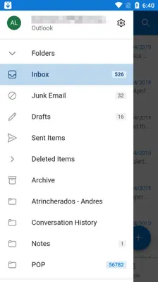 Microsoft Outlook Lite android App screenshot 2