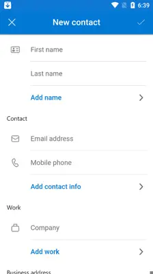 Microsoft Outlook Lite android App screenshot 6